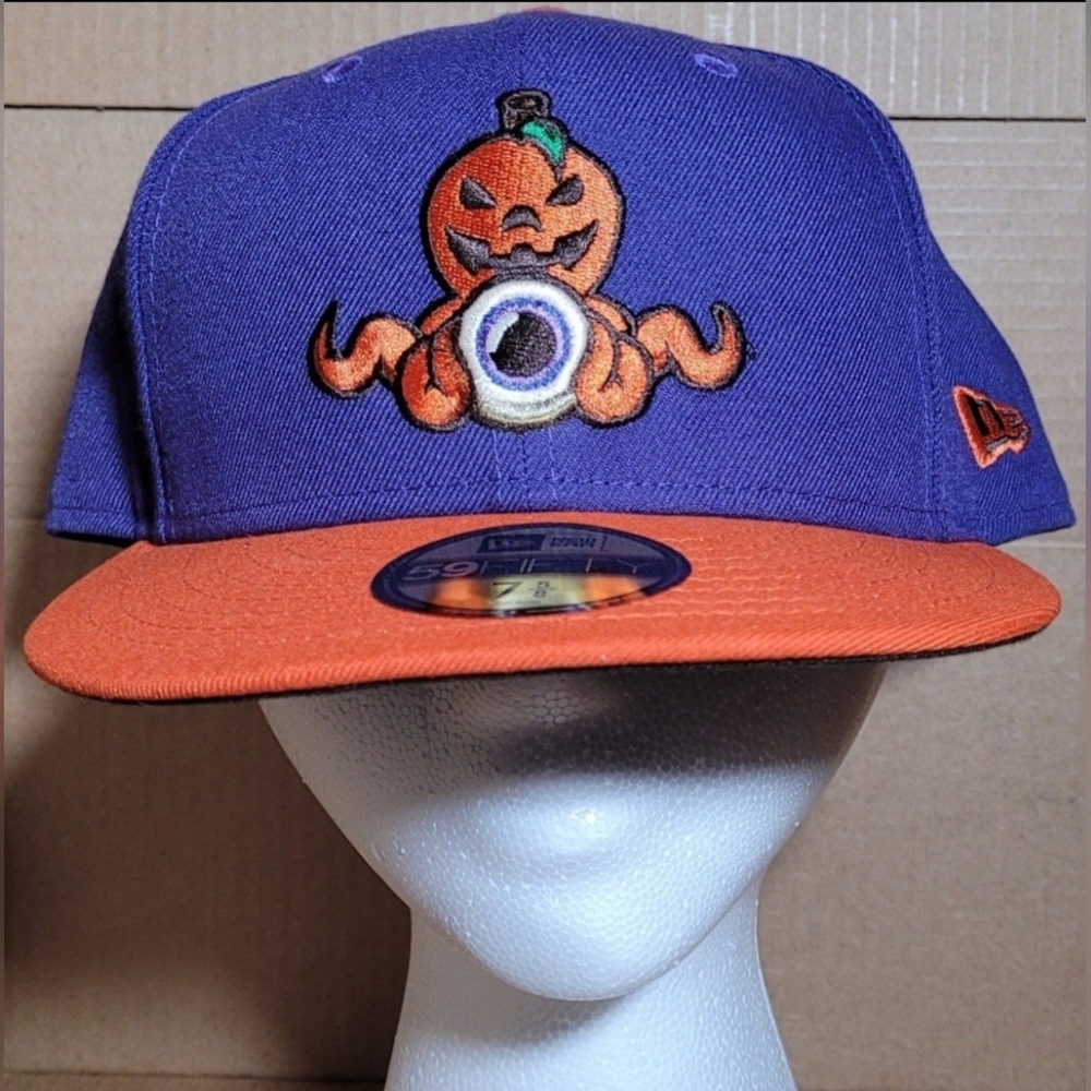 New Era/Dionic/Hat Club-Halloween Pumpkin Octoslugger-Size 7 5/8